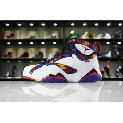 Nike Air Jordan 7 Retro Beyaz Basketbol Ayakkabısı Türkiye - 1ZQFJ9Q9